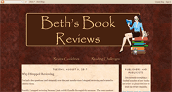 Desktop Screenshot of bethsbookreviews.com